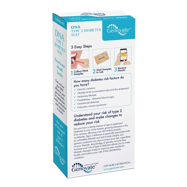 DNA diabetes test kit back