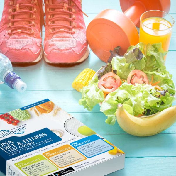 DNA diet fitness test kit combo image