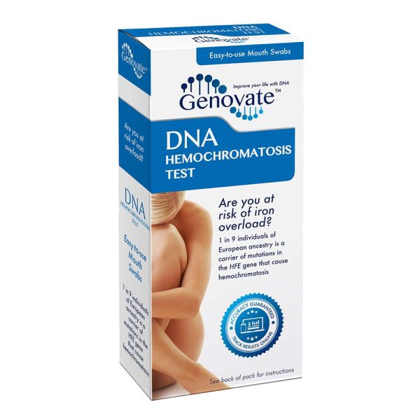 DNA hemochromatosis test kit front