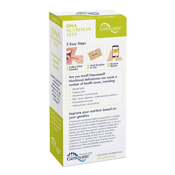 DNA nutrition test kit back