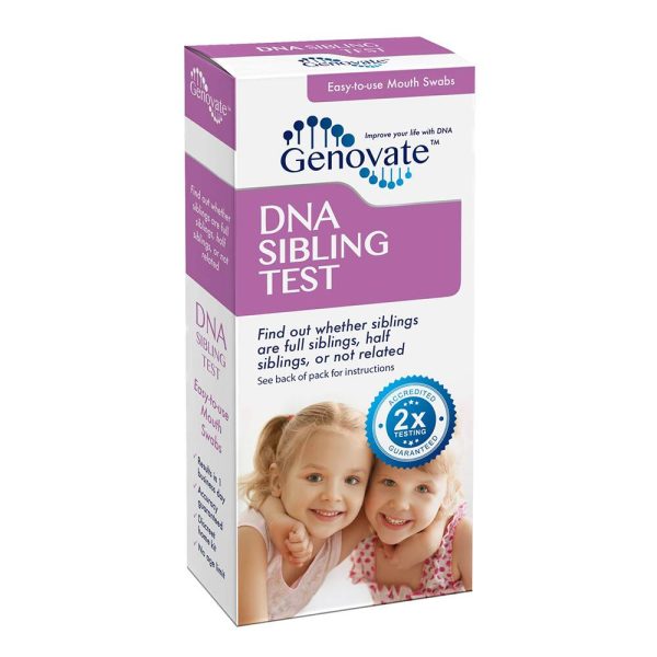 DNA sibling test kit front