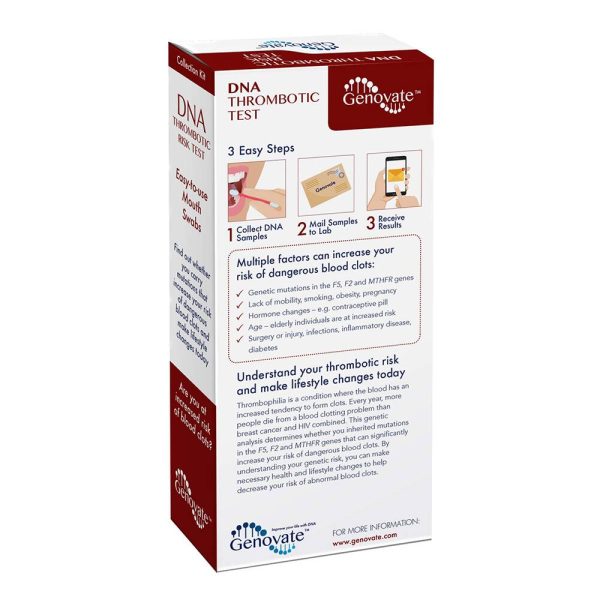 DNA thrombotic risk test kit back