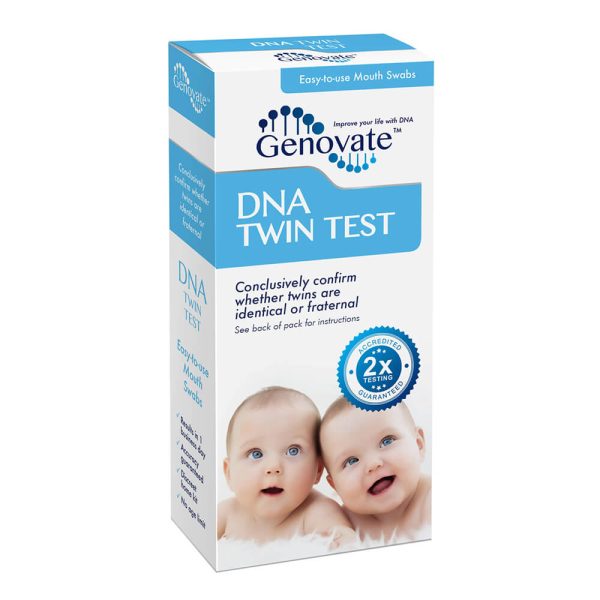 DNA twin test kit front