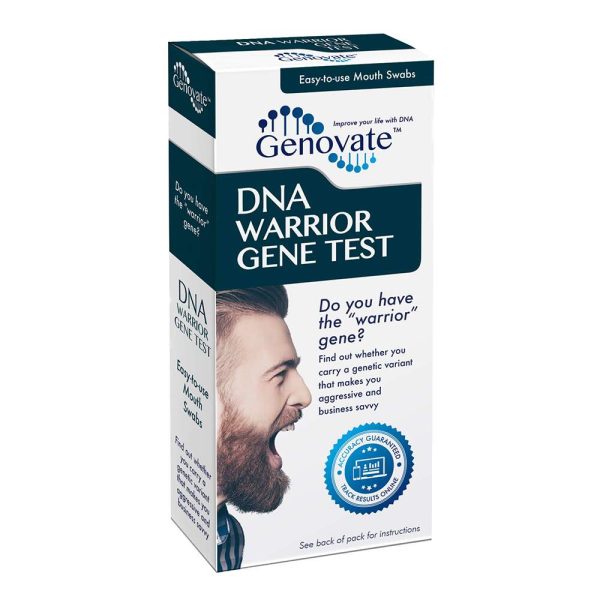 DNA warrior gene test kit front